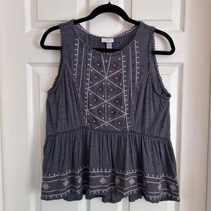 Knox Rose Sleeveless Top, Large